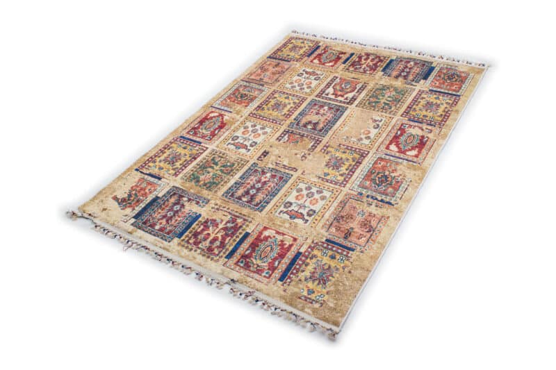Teppich Vintage Felder Print | ca. 160 x 230 cm – Detailbild 1 – jetzt kaufen bei Lifetex-Heimtextilien.de