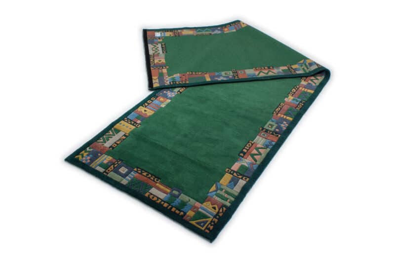 Galerieteppich Läufer Nepal modern mit Bordüre | ca. 125 x 395 cm – Detailbild 1 – jetzt kaufen bei Lifetex-Heimtextilien.de