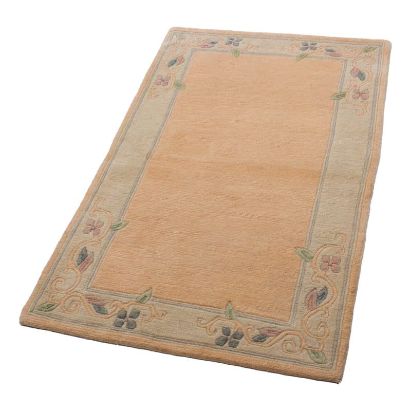 Teppich Nepal modern mit Bordüre | ca. 95 x 160 cm – Detailbild 1 – jetzt kaufen bei Lifetex-Heimtextilien.de