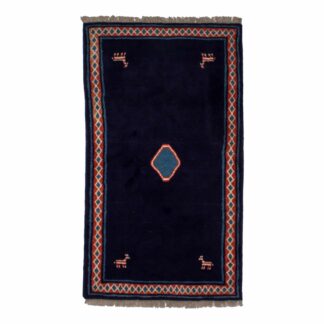 Teppich Gabbeh mit Bordüre | ca. 120 x 210 cm – jetzt kaufen bei Teppich-kaufen-XXL.de