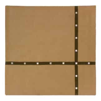 Quadratischer Designteppich Modern mit Einsätzen 200 x 200 cm – jetzt kaufen bei Lifetex - Textile Lebensqualität