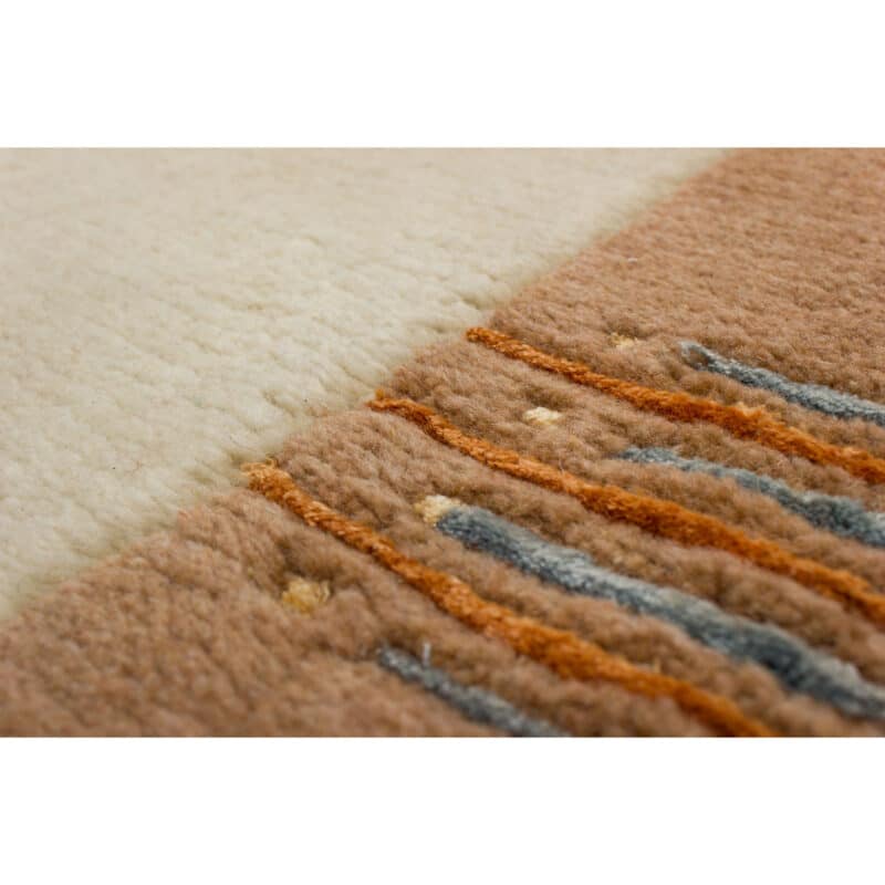 Teppichbrücke Nepal mit Bordüre 70 x 140 cm – Detailbild 4 – jetzt kaufen bei Lifetex - Textile Lebensqualität